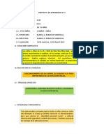 Proyecto de Aprendizaje N 2 Conociendo, Cuidando Nuestro Cuerpo y Valorando La Educacion Inicial. - 2017 (Autoguardado)