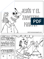 Jesus y El Zapatero Martin BN Bienaventuranzas