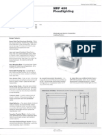 Westinghouse Lighting MRF 400 Series Floodlight Spec Sheet 6-79