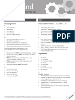 OpenMind 2 Student's Book Grammar Reference Answer Key