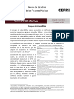 Centro de Finanzas Sobre Gpo Vulnerables