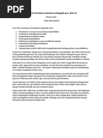 Download Dampak Terhadap Kompetensi Pedagogik Guru Abad 21 by theresia ira SN382311853 doc pdf