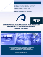 Agradecimientos tesis doctoral sobre desarrollo dental