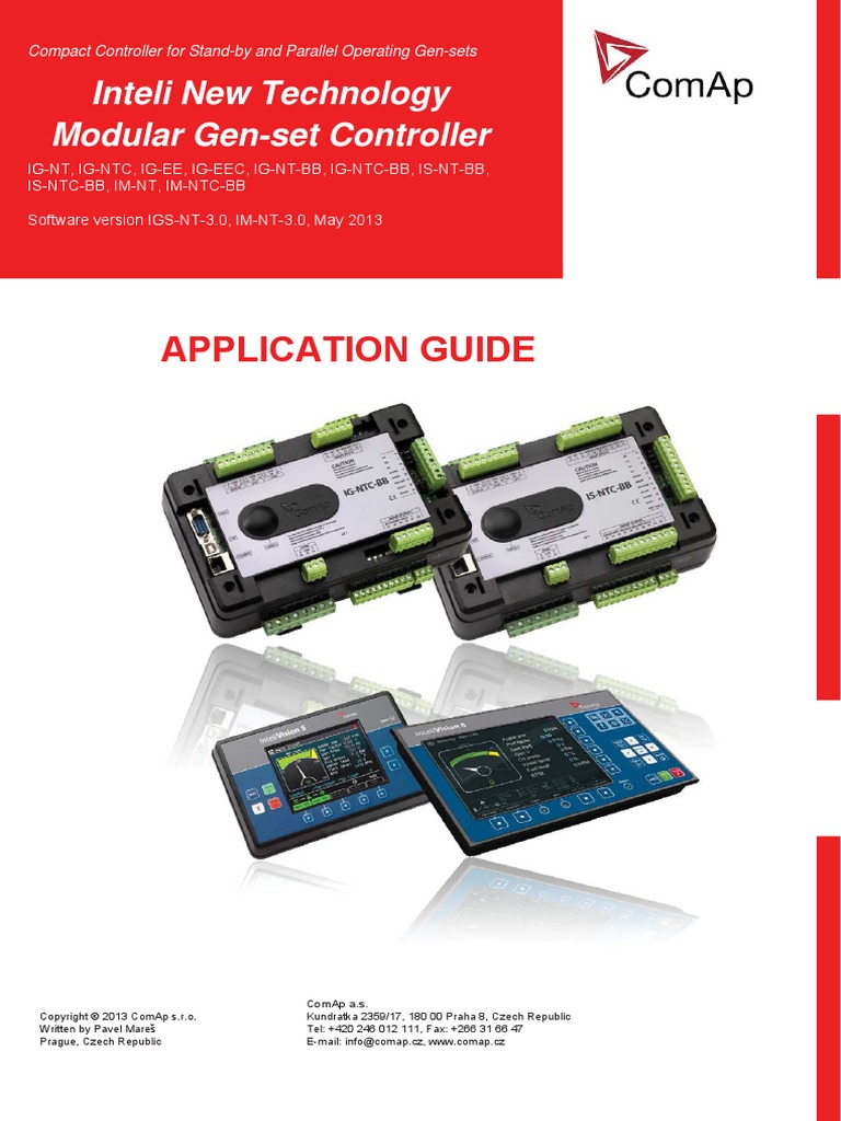 Guia de Aplicación Comap Inteligen Download Free PDF Input/Output Usb