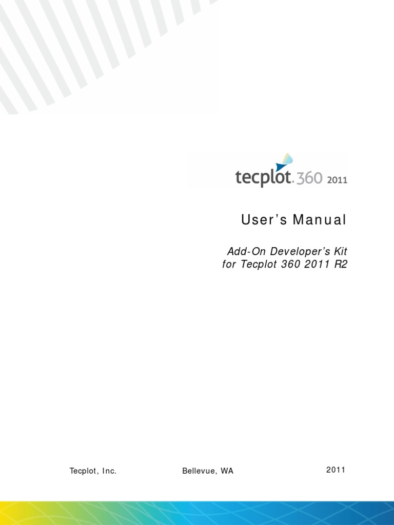 Tecplot User S Manual | PDF | Copyright | Graphical User Interfaces