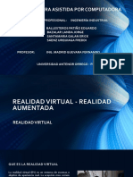 MANUFACTURA ASISTIDA POR COMPUTADORA: REALIDAD VIRTUAL Y AUMENTADA