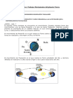 Guía Naturales 3° (Movimientos de La Tierra)