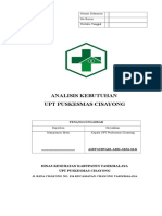 2.1.1.1 Analisis Kebutuhan Pendirian PKM