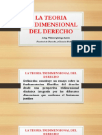 Clase3 La Teoria Tridimensional Del Derecho