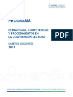 Programa Estr Comp Lect 2018