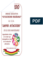 Plaqueta Vertical Cea Ayacucho
