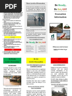 Be Ready Set GO Evacuation Information