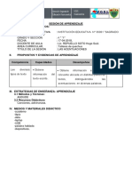 Sesión de Aprendizaje de Quechua 17-04