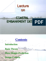 Coastal Embankment Design