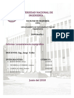 Levantamiento topográfico de la FIC