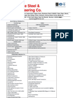 Earthing and Electrical Exporter