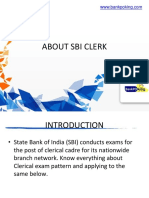 About SBI Clerk