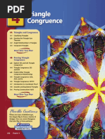 CH 4 Triangle Congruence