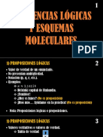 Clase 1 - 1) Inferencias Lógicas y Esquemas Moleculares (4 Horas)
