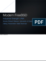 Modern FreeBSD (London Opentech 2010)