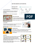 Actividades para Adquirir La Lectoescritura