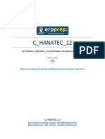 C HANATEC 12 PDF Questions and Answers