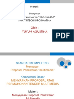 KD 5. Menyajikan Proposal Multimedia