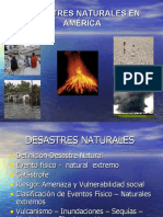 Desastres Naturales