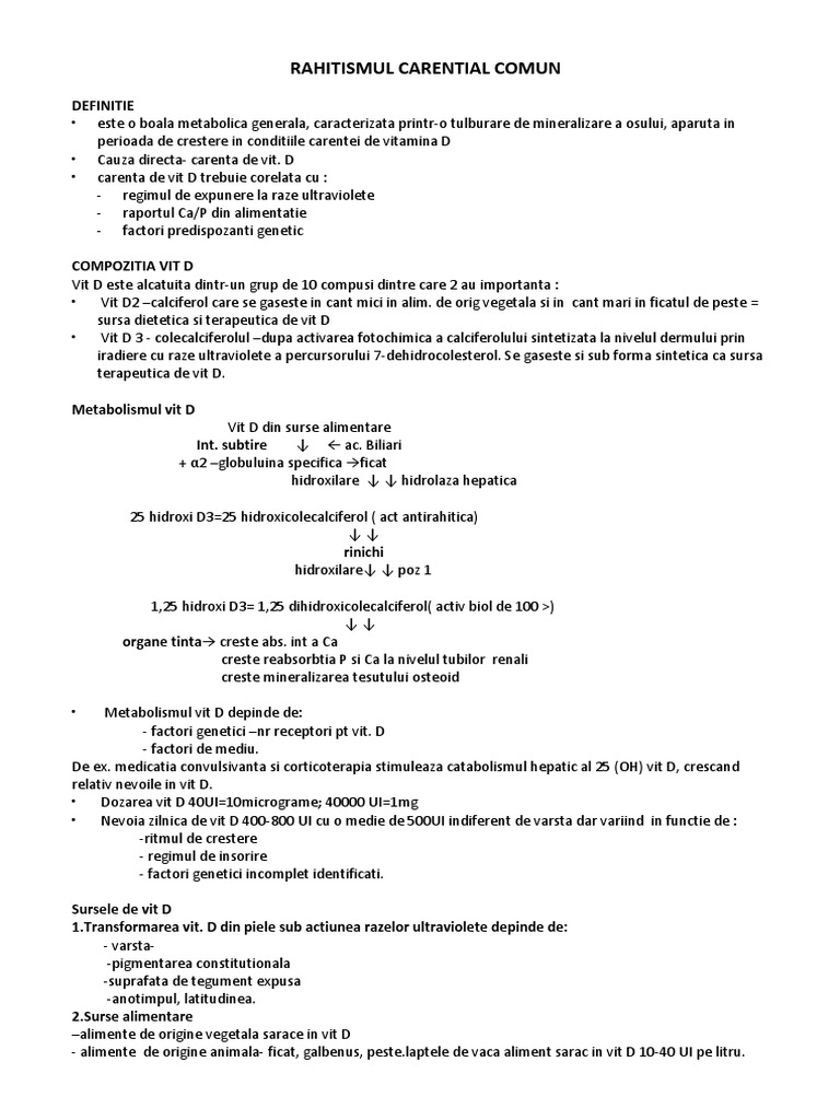 Rahitism PDF | PDF