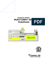 Injectomat 2000 Anaesthesie Service Manual PDF