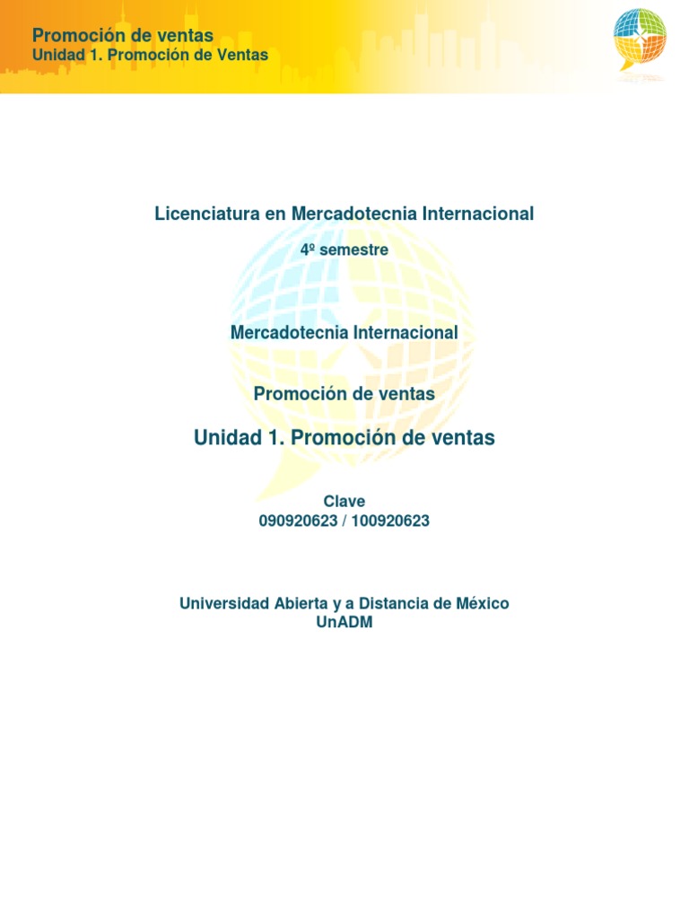 Promoción de Ventas en Mercadotecnia | PDF | Marketing | Producto (Negocio)
