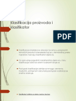 Klasifikacija Proizvoda I Klasifikator