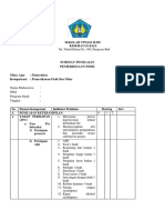 Cek Lis Pemeriksaan Ibu Nifas Ketik Ulang Benar