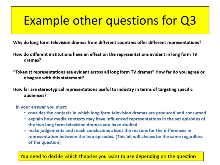 Analyzing Representations in TV Dramas | PDF | Business