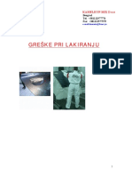 Greske Pri Lakiranju