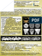 Poster 8. the Role of CT Pantomography and 3-D CT in Diagnosis Cherubism - Dr Richard Yan Marvellini
