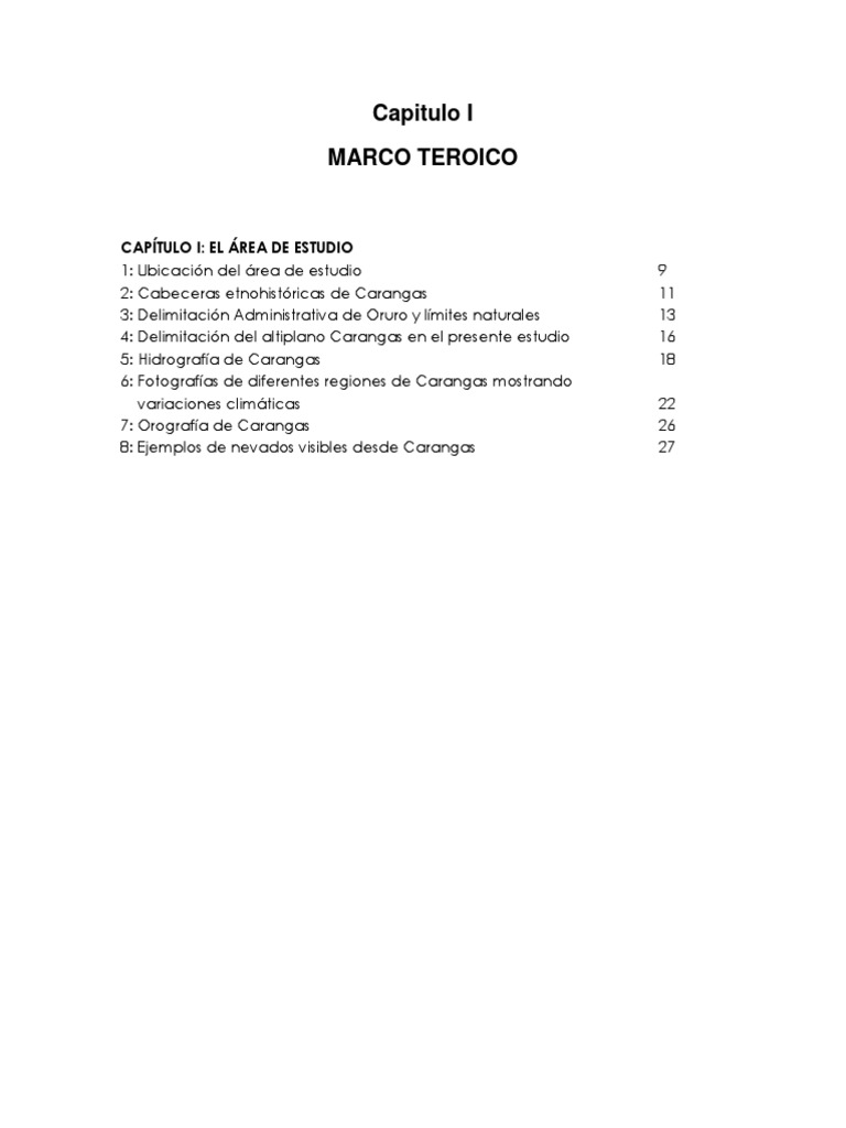 Capitulo I | PDF