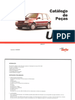 Catálogo de Peças Fiat Uno 1984 Até Julho de 1997