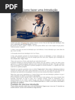 Aprenda Como Fazer Uma Introdução