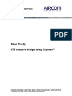 Case Study: LTE Network Design Using Capesso™