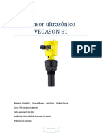 Sensor Ultrasónico VEGASON 61