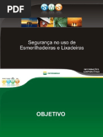 Treinamento Em Esmerilhadeira e Lixadeira