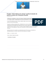 Projeto “Informática Em Libras” Auxilia Inclusão de Alunos Surdos Em Campina Grande - Surdos on-Line