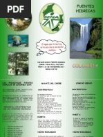 Folleto de Fuentes Hidricas