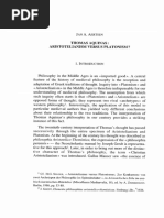 Thomas Aquinas. Aristotelianism versus Platonism - Jan A. Aertsen.pdf