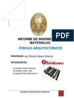 Perfiles Arquitectonicos