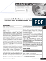 Incidencia de La Distribución de Los Costos Indirectos de Fabricación en La Determinación Del Costo de Productos Terminados