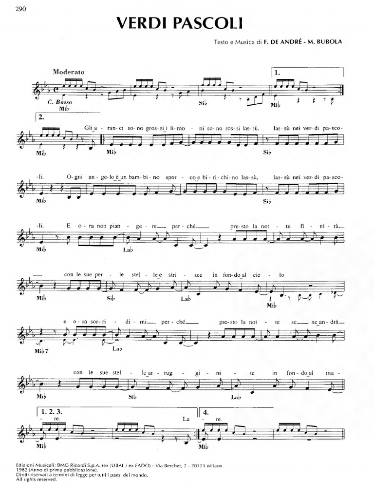 Fabrizio De André Canzone Del Padre