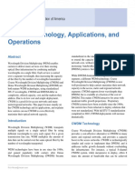 CWDM Technology Applications and Operations 05.29.08