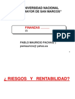 CLASE 2 - Riesgo y Rentabilidad